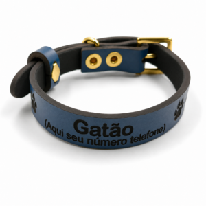 Coleira Personalizada Gato
