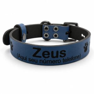 Coleira Personalizada Cão Porte "G"