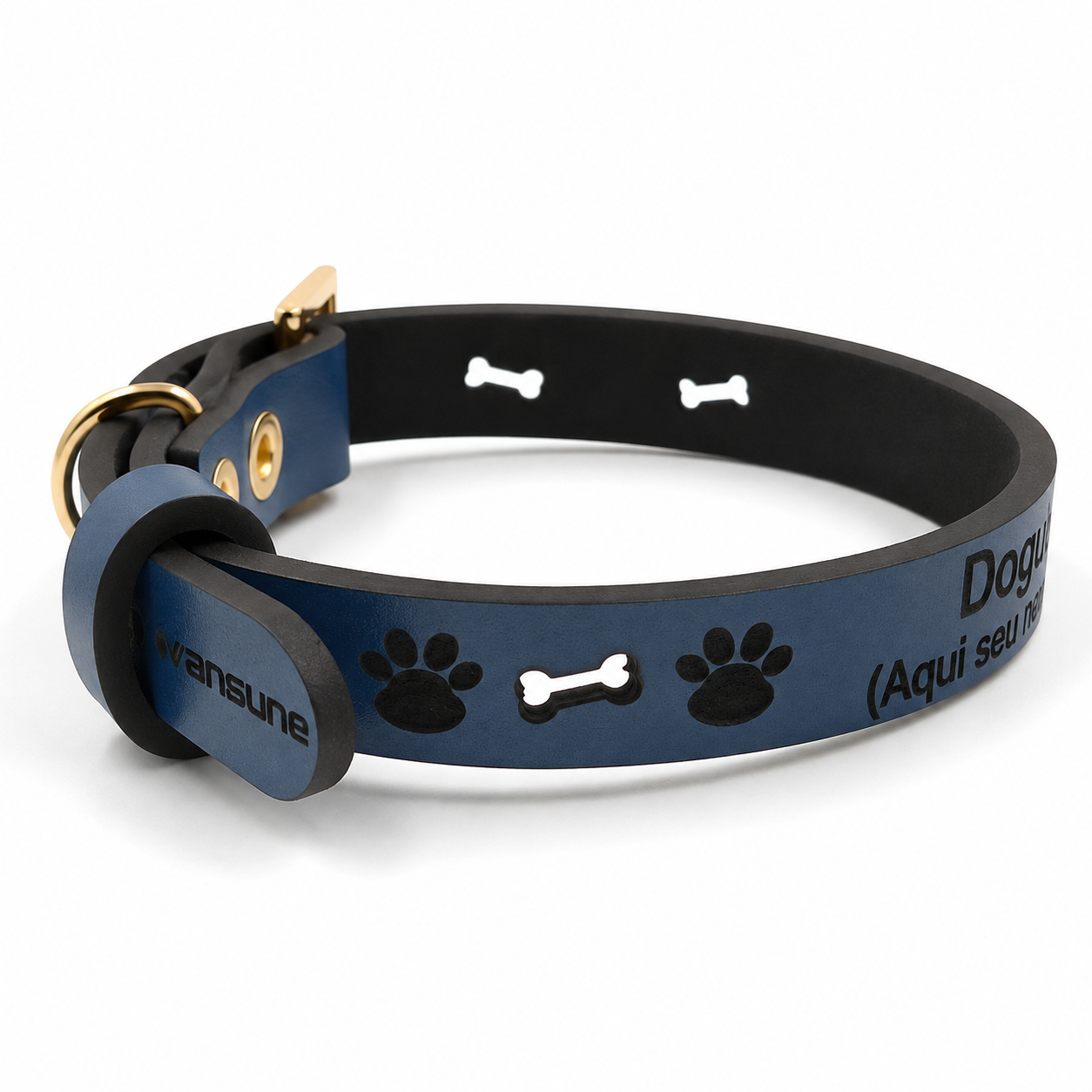 Coleira Personalizada Cão Porte "PP" - Imagem 5